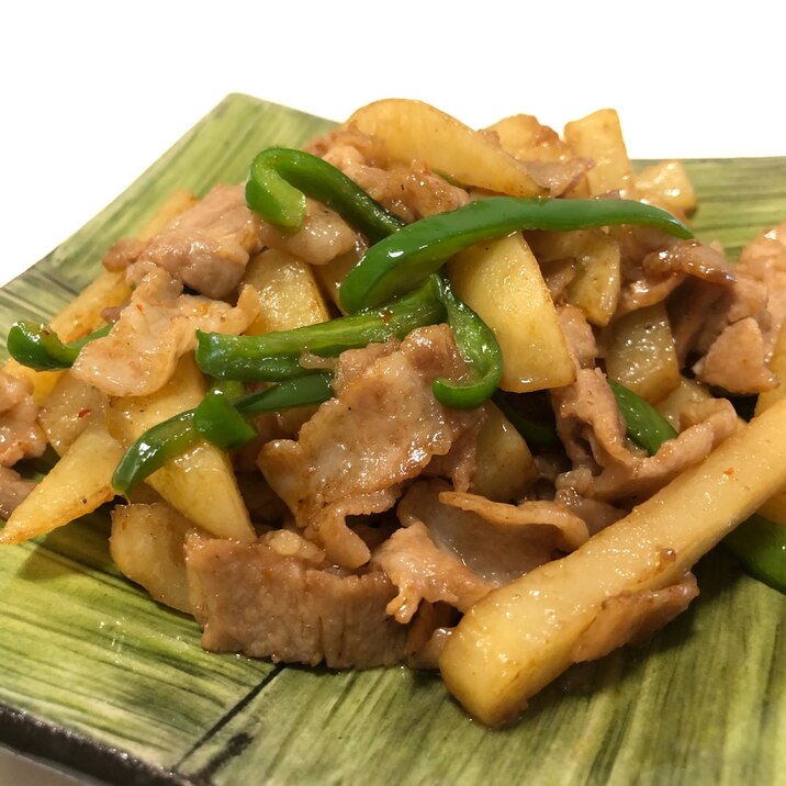 ちょい辛っ じゃがいもと豚肉の豆板醤炒め レシピ 作り方 By まかろん 楽天レシピ ちょい辛っ じゃがいもと豚肉の豆板醤炒め レシピ 作り方 By まかろん 楽天レシピ